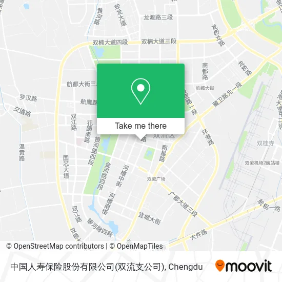 中国人寿保险股份有限公司(双流支公司) map