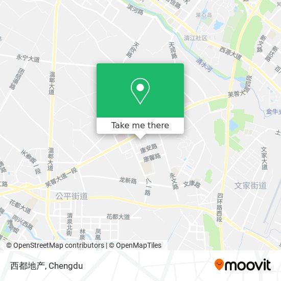 西都地产 map