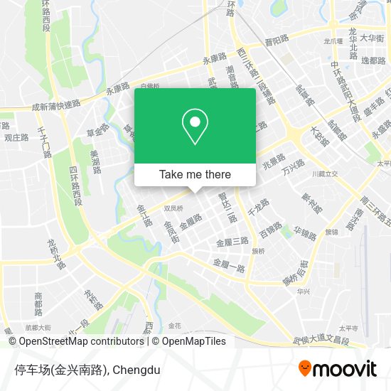 停车场(金兴南路) map