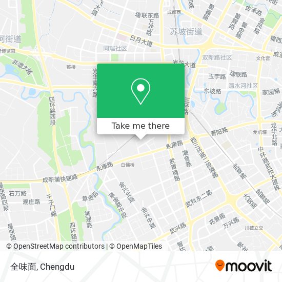 全味面 map