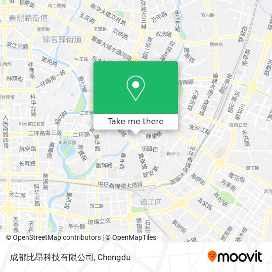 成都比昂科技有限公司 map