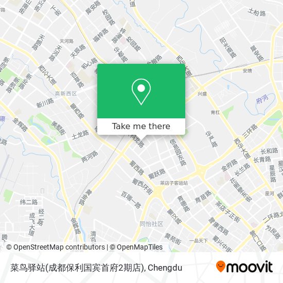 菜鸟驿站(成都保利国宾首府2期店) map