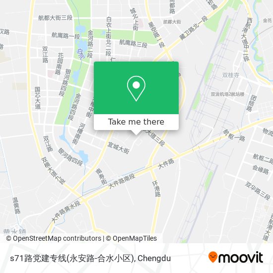 s71路党建专线(永安路-合水小区) map