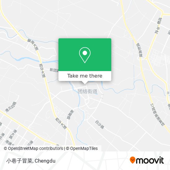 小巷子冒菜 map