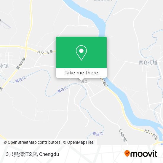 3只熊清江2店 map