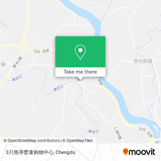 3只熊孕婴童购物中心 map