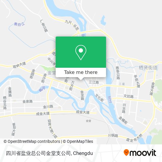 四川省盐业总公司金堂支公司 map