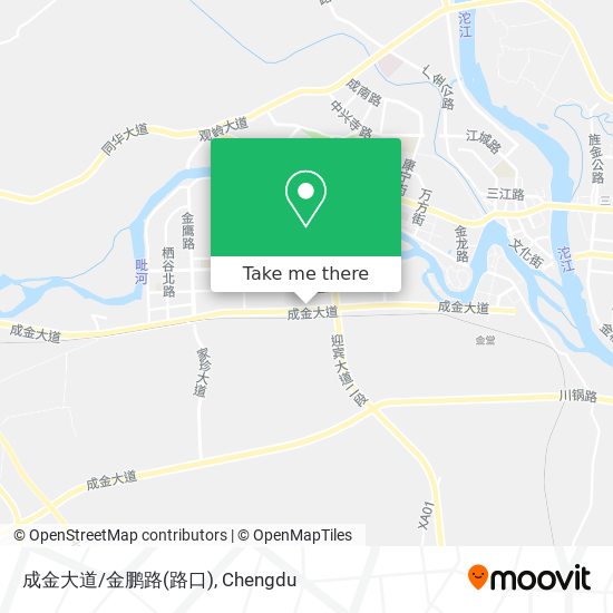 成金大道/金鹏路(路口) map