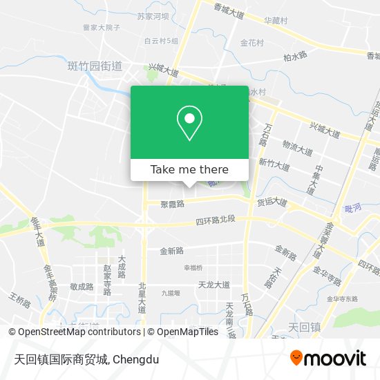 天回镇国际商贸城 map
