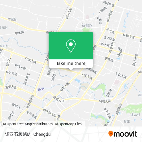 源汉石板烤肉 map