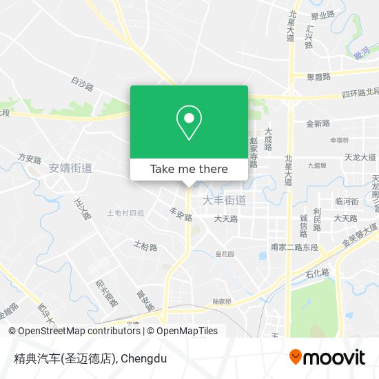 精典汽车(圣迈德店) map