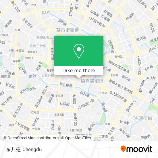 东升苑 map