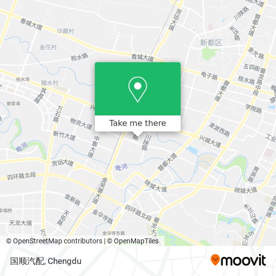国顺汽配 map
