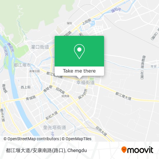 都江堰大道/安康南路(路口) map