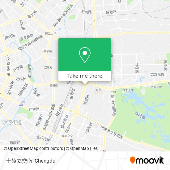 十陵立交南 map