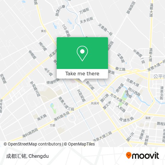 成都汇铭 map