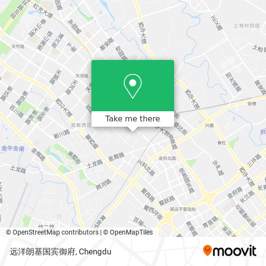 远洋朗基国宾御府 map