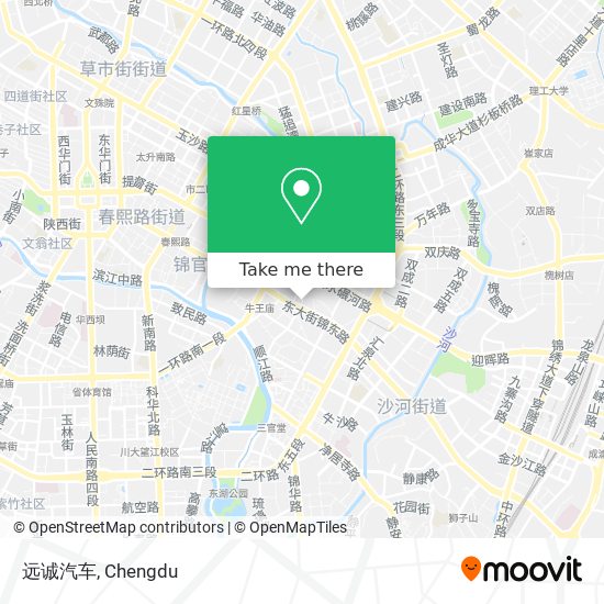 远诚汽车 map