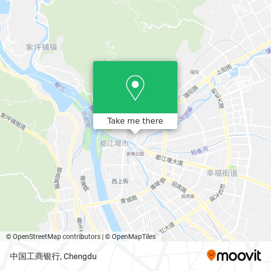 中国工商银行 map