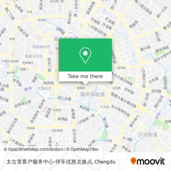太古里客户服务中心-停车优惠兑换点 map