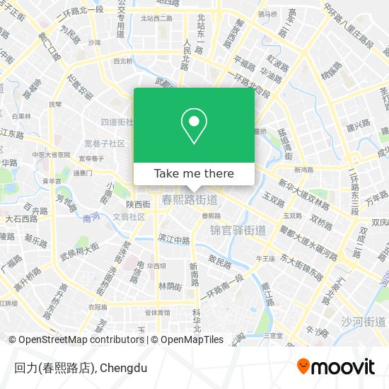 回力(春熙路店) map