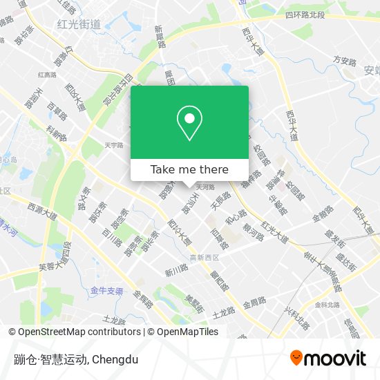 蹦仓·智慧运动 map