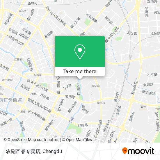农副产品专卖店 map
