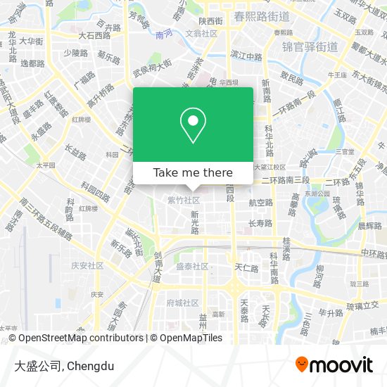 大盛公司 map