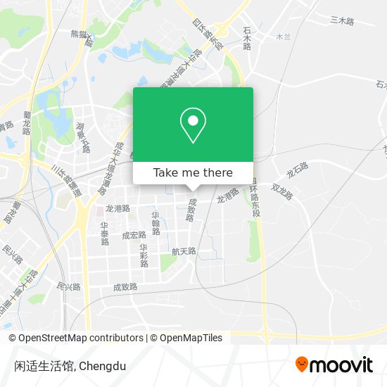 闲适生活馆 map