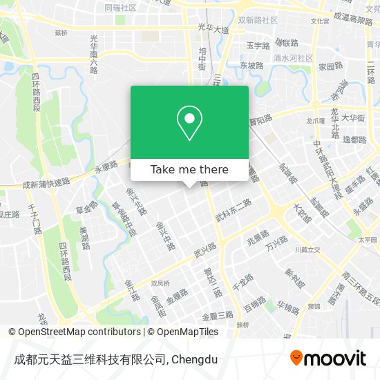 成都元天益三维科技有限公司 map