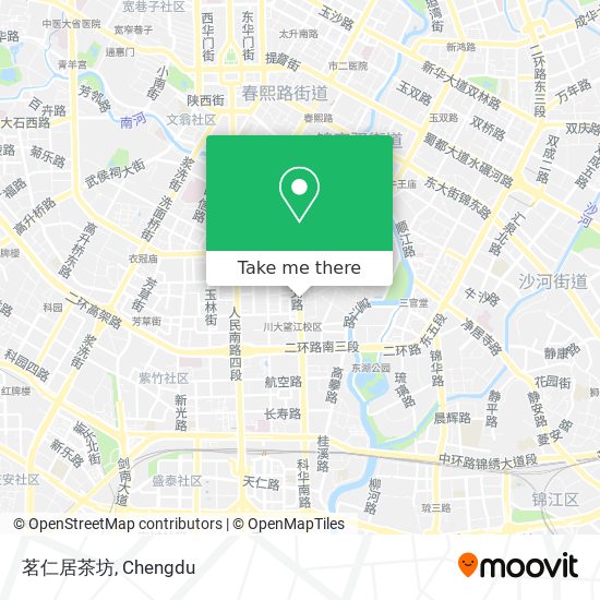 茗仁居茶坊 map