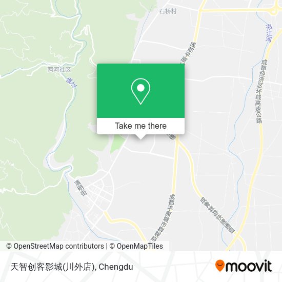 天智创客影城(川外店) map