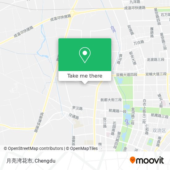 月亮湾花市 map