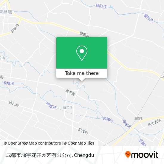 成都市堰宇花卉园艺有限公司 map