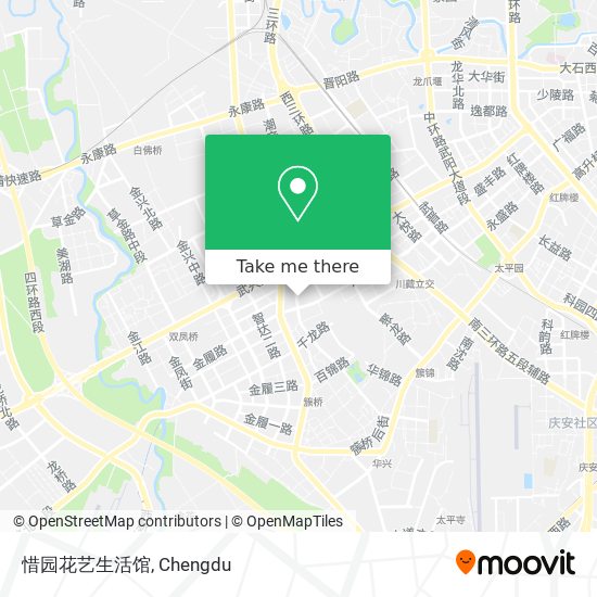 惜园花艺生活馆 map