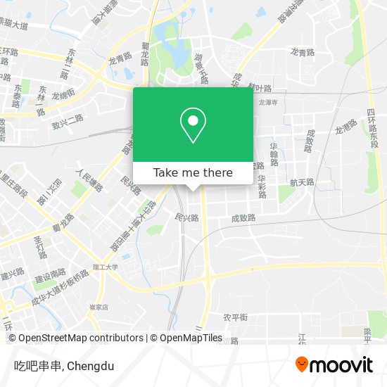 吃吧串串 map
