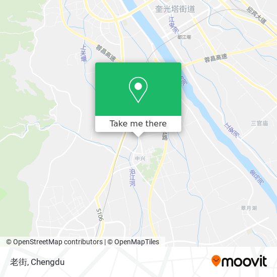 老街 map