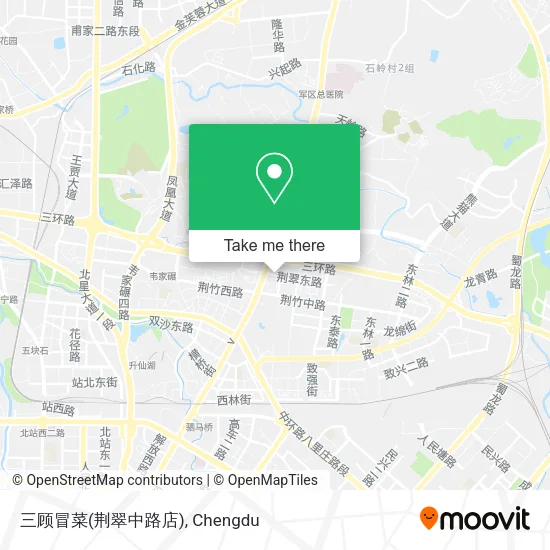 三顾冒菜(荆翠中路店) map
