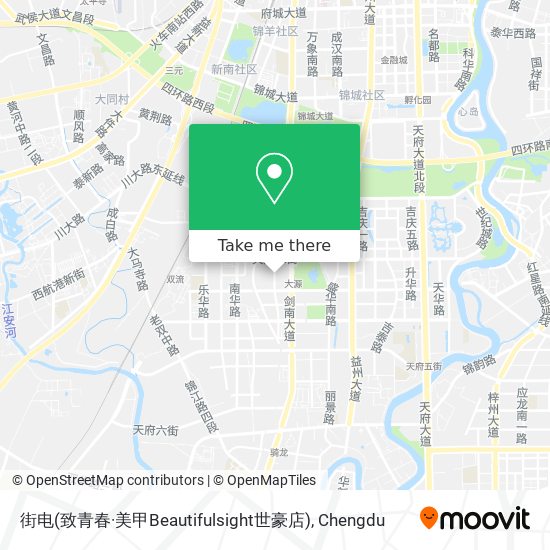街电(致青春·美甲Beautifulsight世豪店) map
