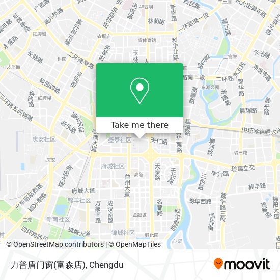 力普盾门窗(富森店) map