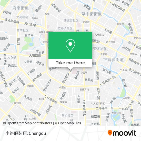 小路服装店 map
