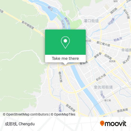 成那线 map