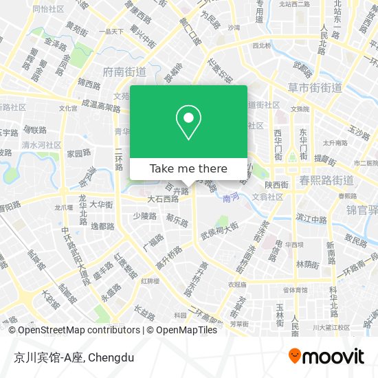 京川宾馆-A座 map