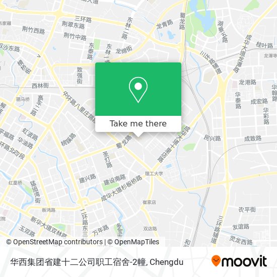 华西集团省建十二公司职工宿舍-2幢 map