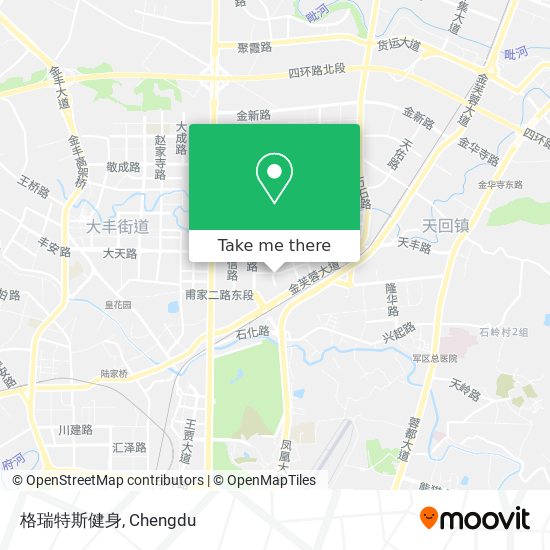 格瑞特斯健身 map