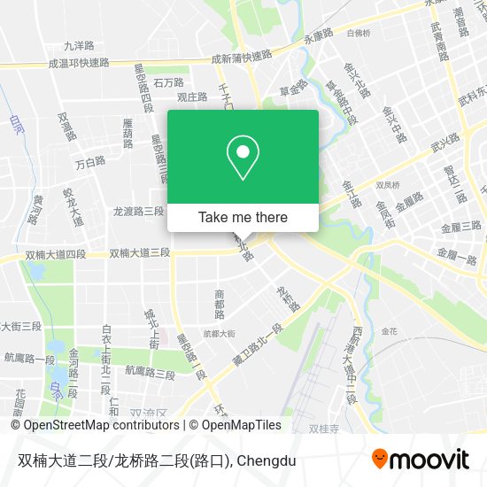 双楠大道二段/龙桥路二段(路口) map