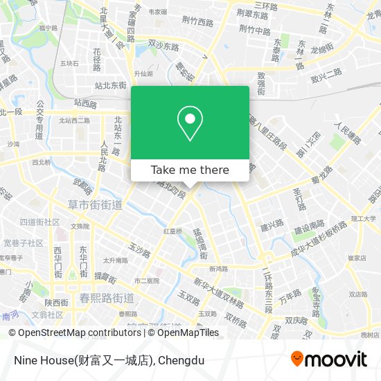 Nine House(财富又一城店) map