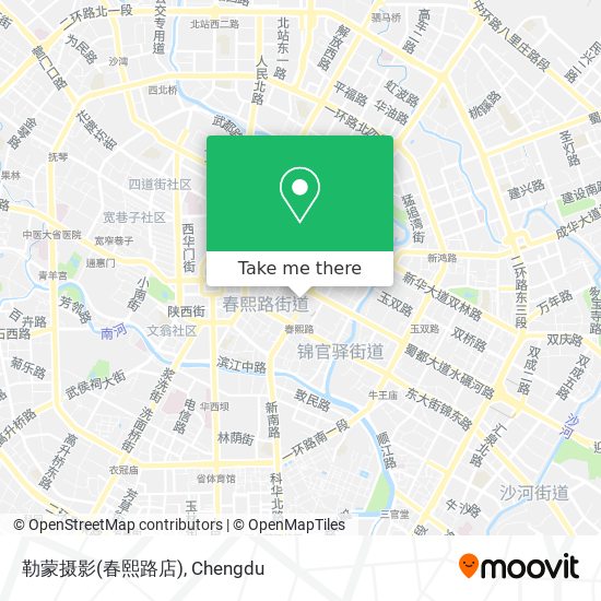 勒蒙摄影(春熙路店) map