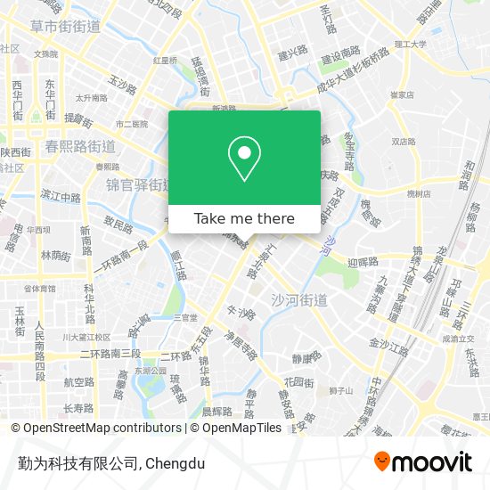 勤为科技有限公司 map