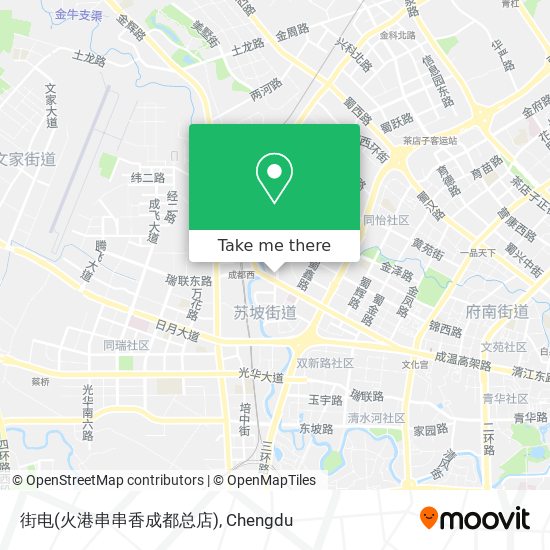 街电(火港串串香成都总店) map